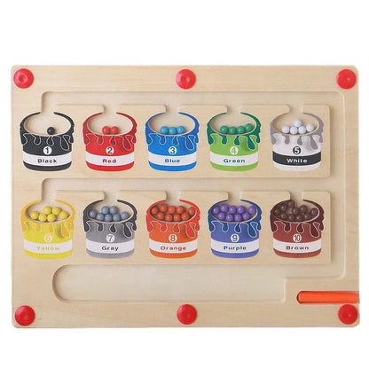 Montessori Magnetic Maze